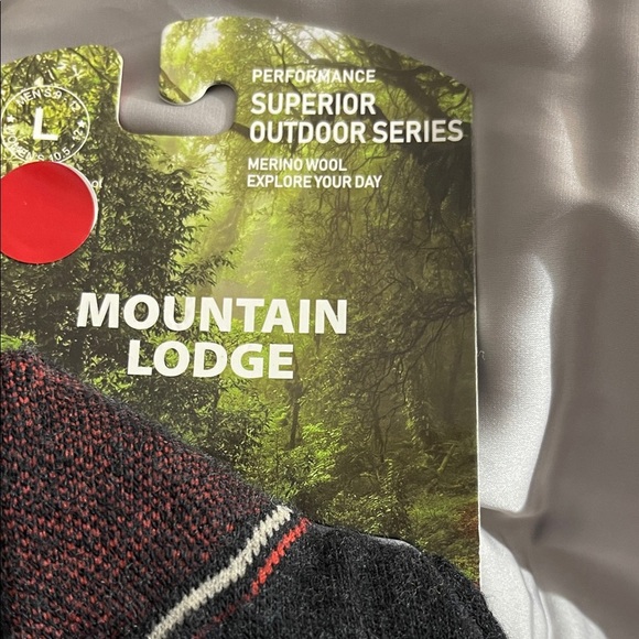 Merino Wool Mountain Lodge Performance Socks - Picture 3 of 7